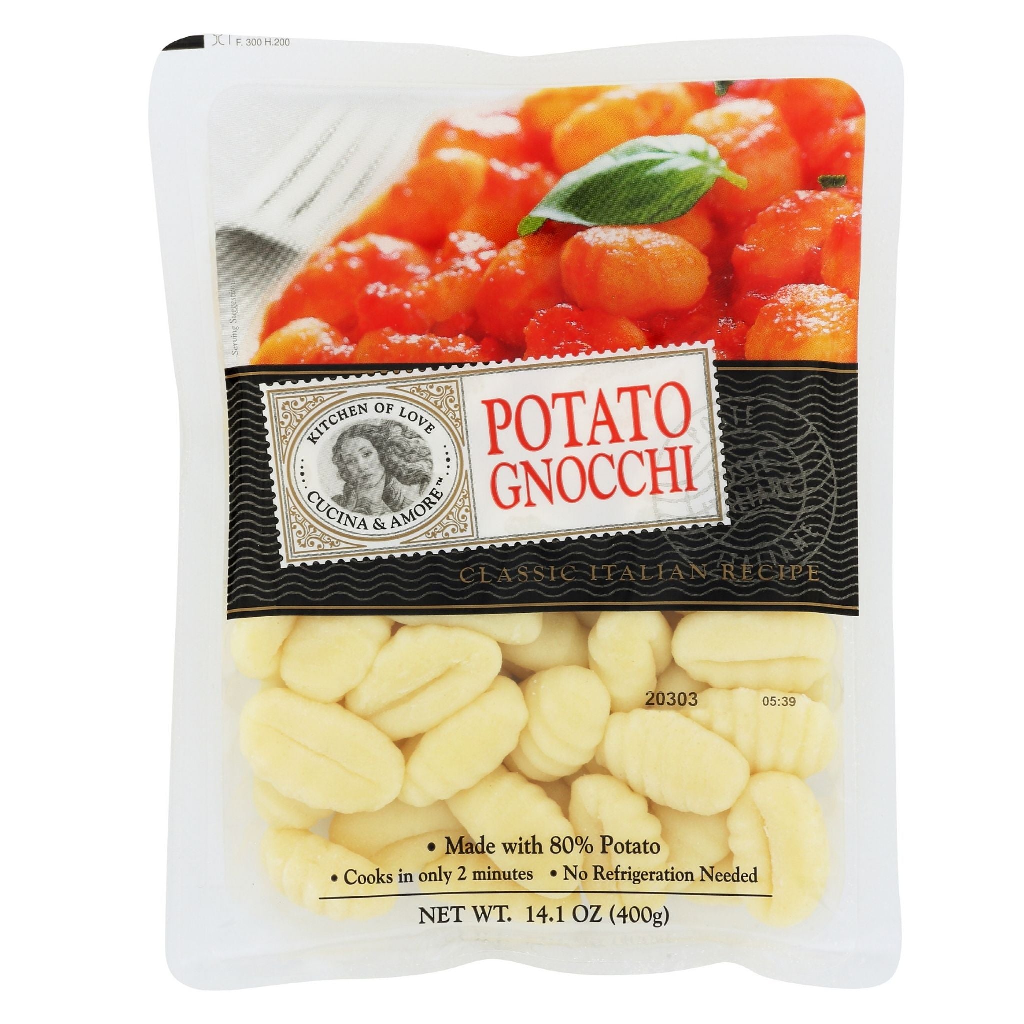 Gnocchi Sale Nero - 3221