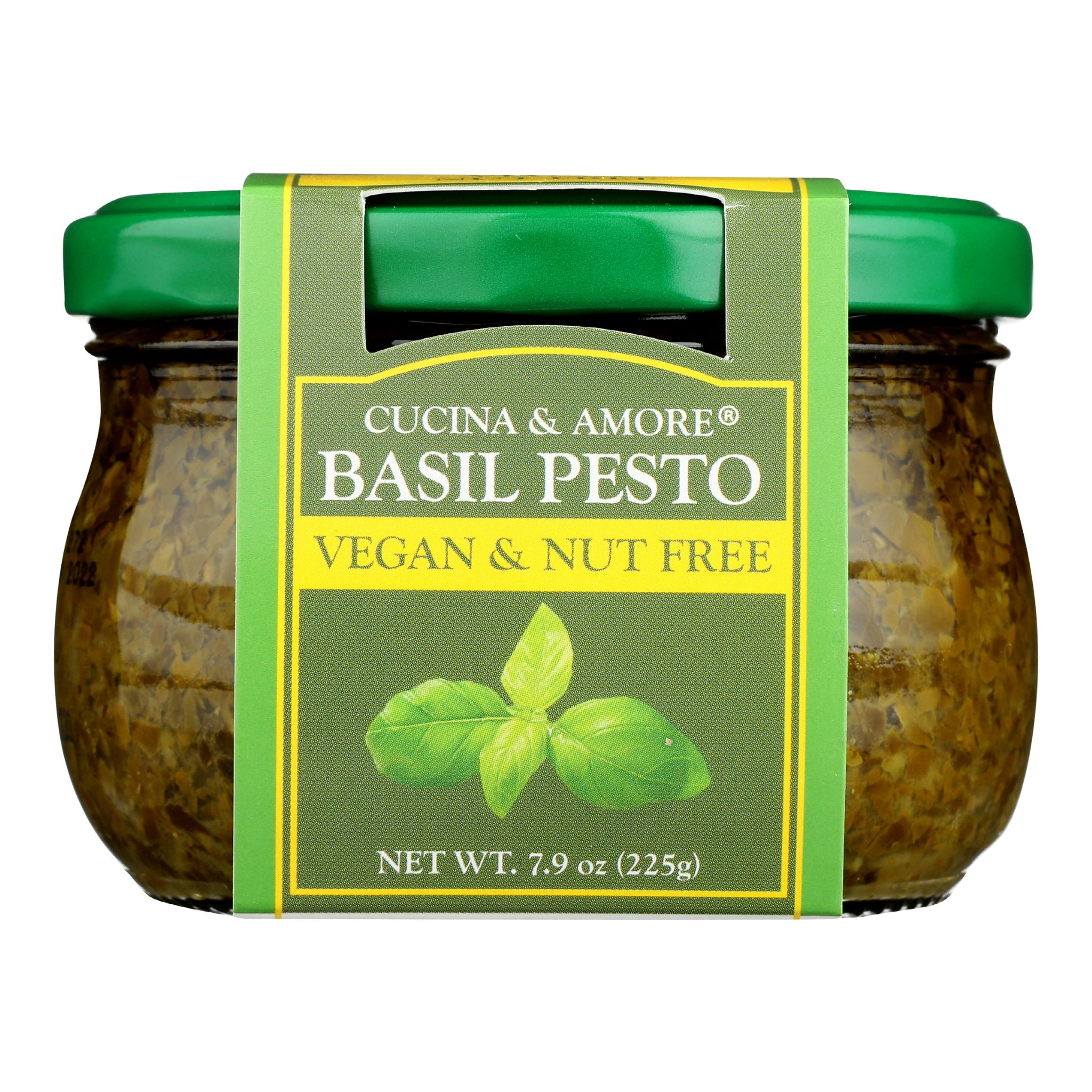 Vegan Nut Free Basil Pesto 4 Pack Cucina Amore